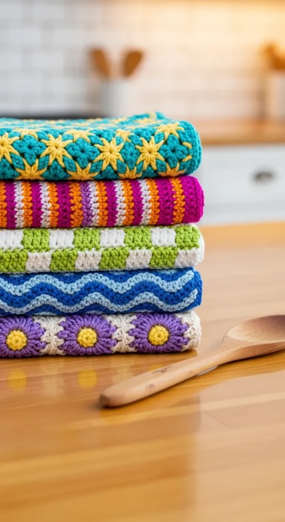 Easy Crochet Dishcloths