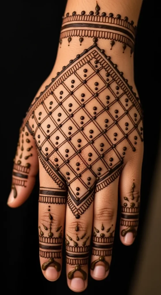 Elegant Dots and Line Design