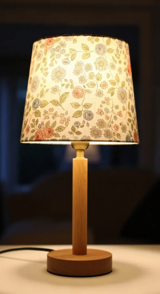 Fabric-Covered Lampshades