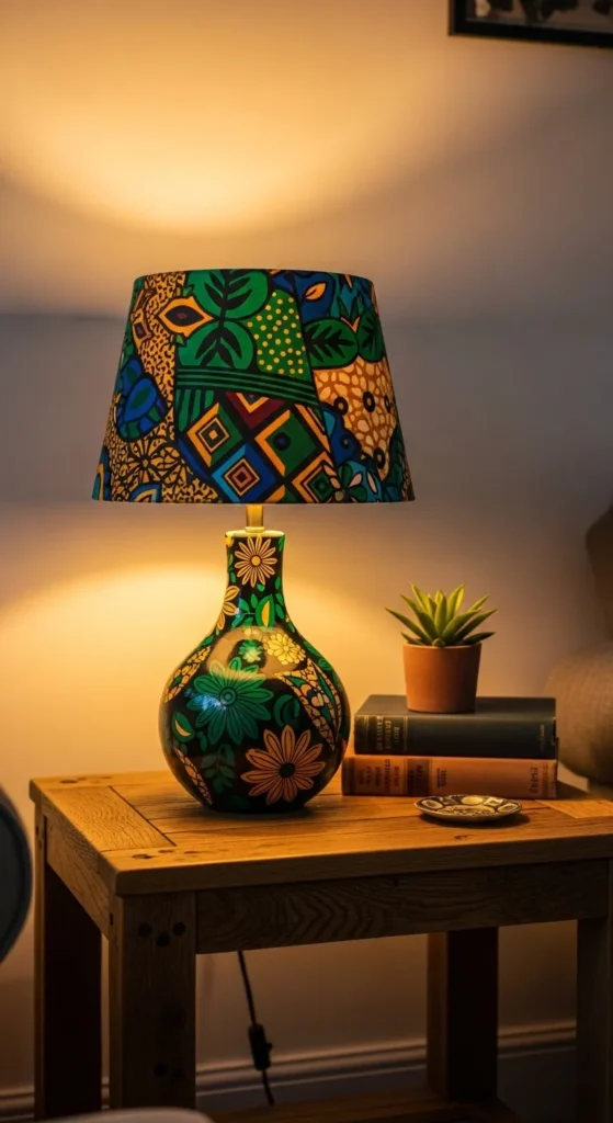 Fabric-Covered Lampshades