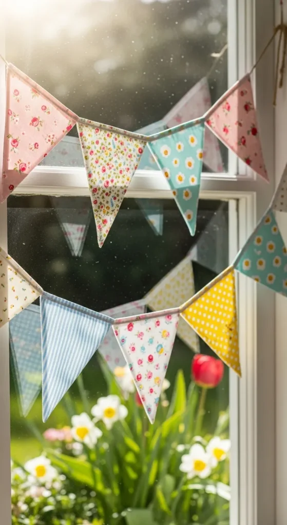 Fabric Scrap Bunting