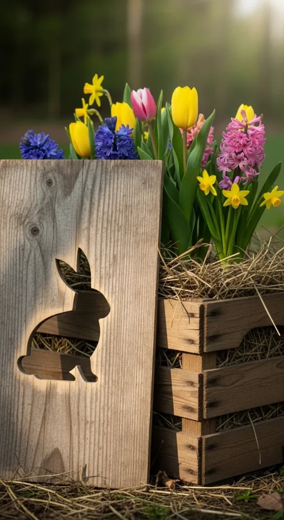 Farmhouse Bunny Sign