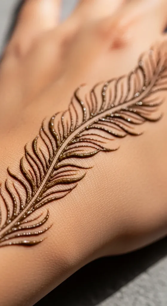 Feathered Lines for a Soft Touch