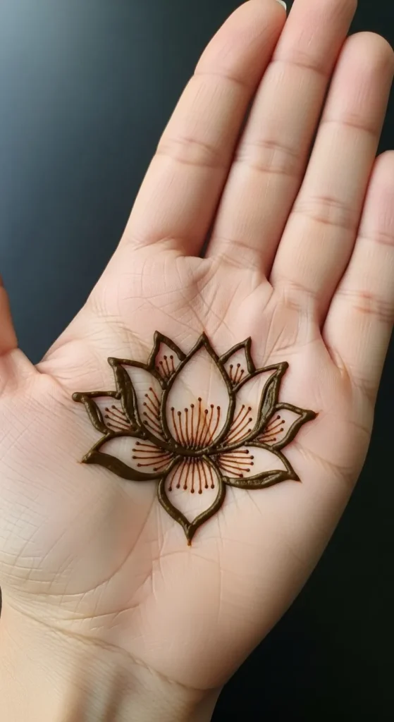 Floral Lotus Design
