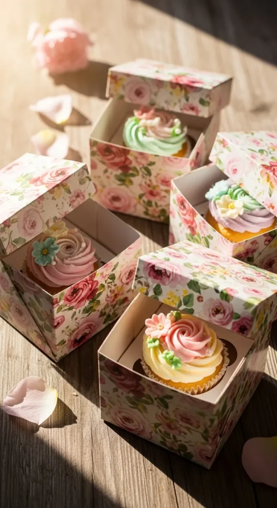 Floral Printed Gift Boxes