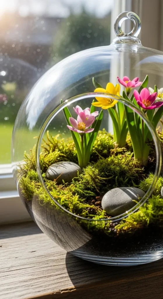 Floral Terrarium