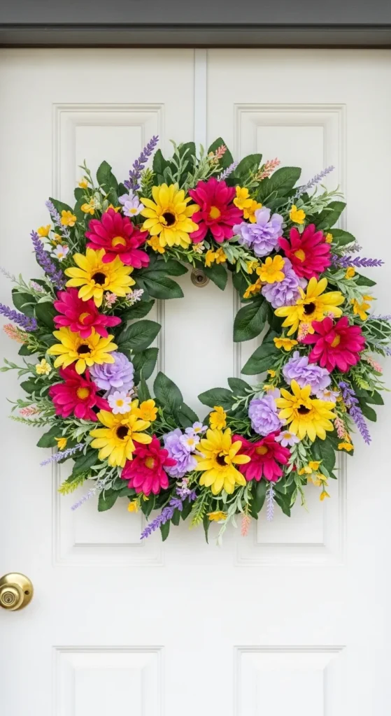 Floral Wreath for the Door