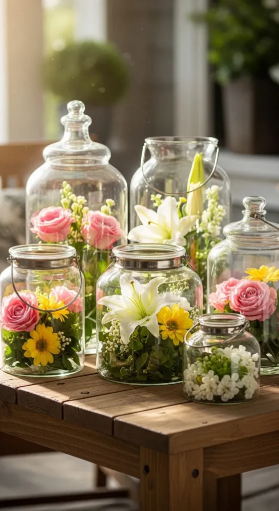 Flower-Filled Lanterns