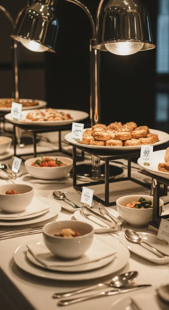 Food Table Identifier Stickers