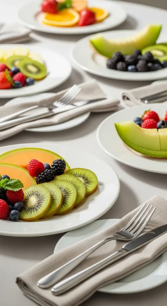 Fresh Fruit Place Settings