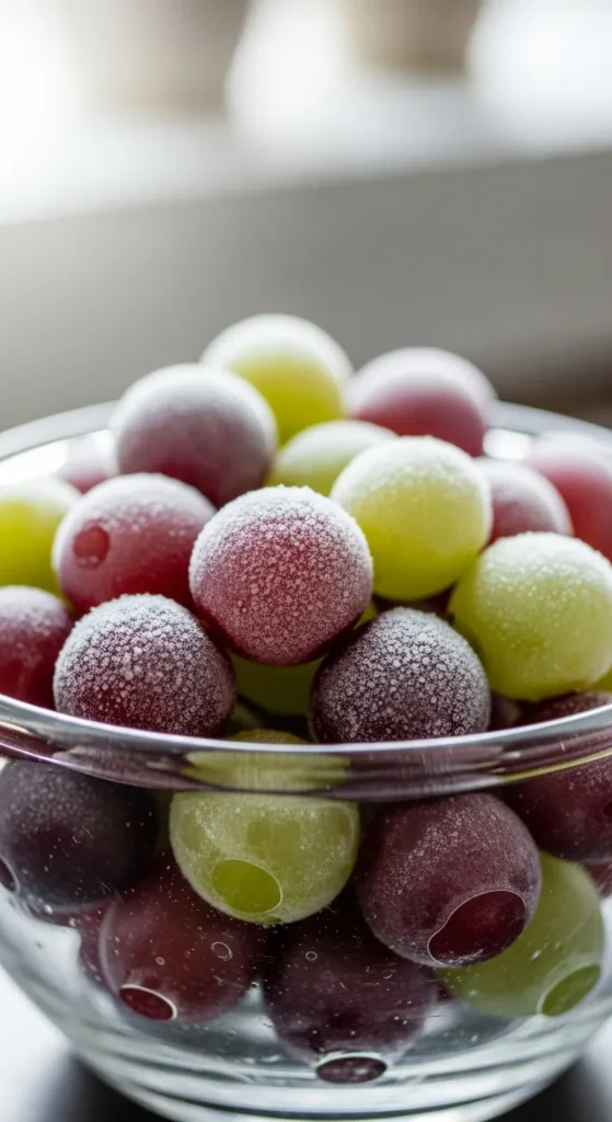 Frozen Grape Bites