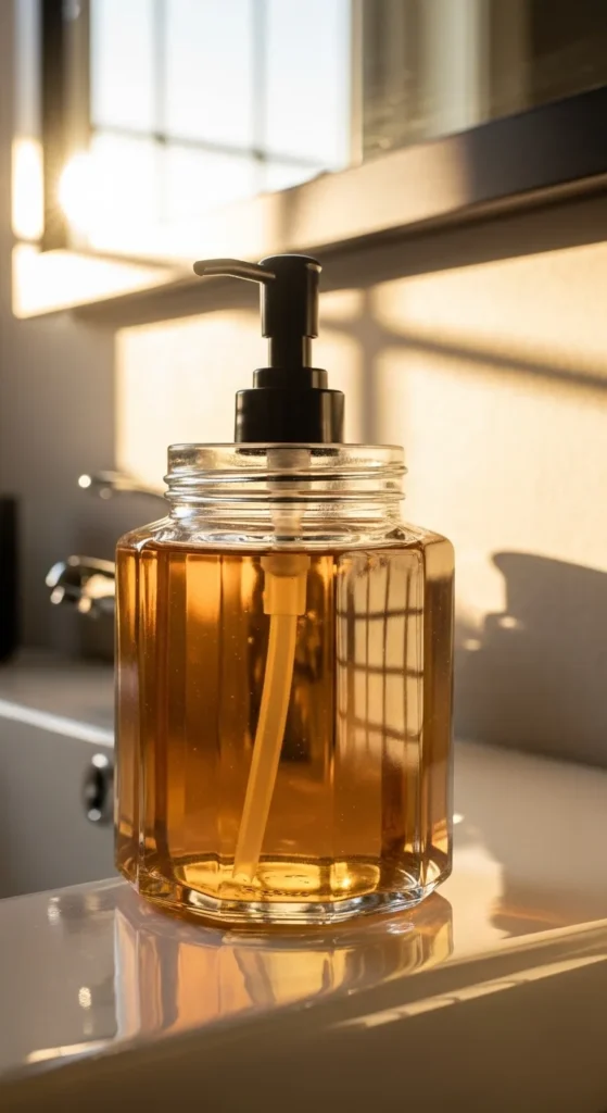 Glass Jar Soap Dispensers