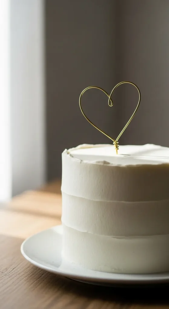 Gold Wire Outline Shapes