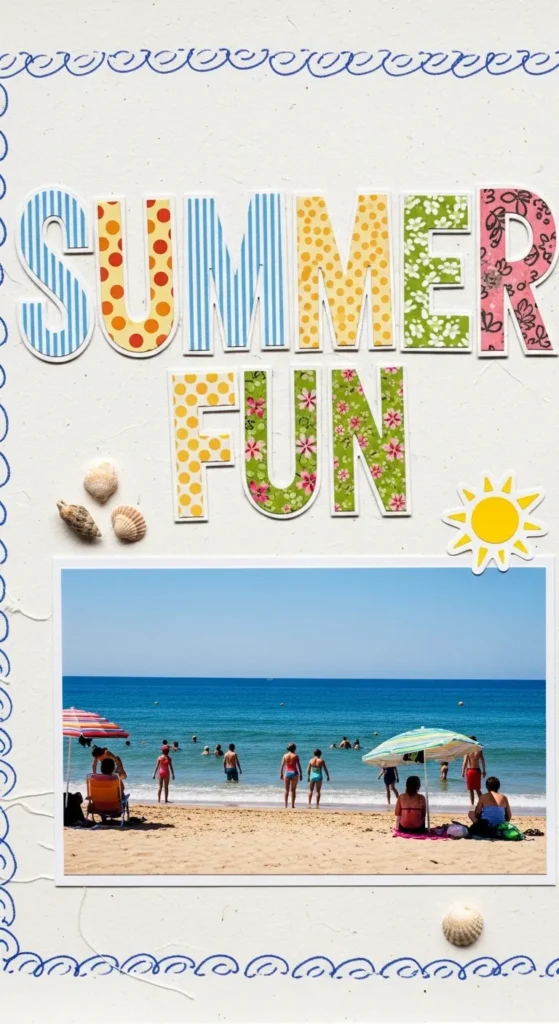 Hand-Cut Title Letters