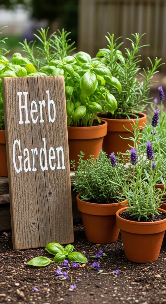 Herb Garden Sign