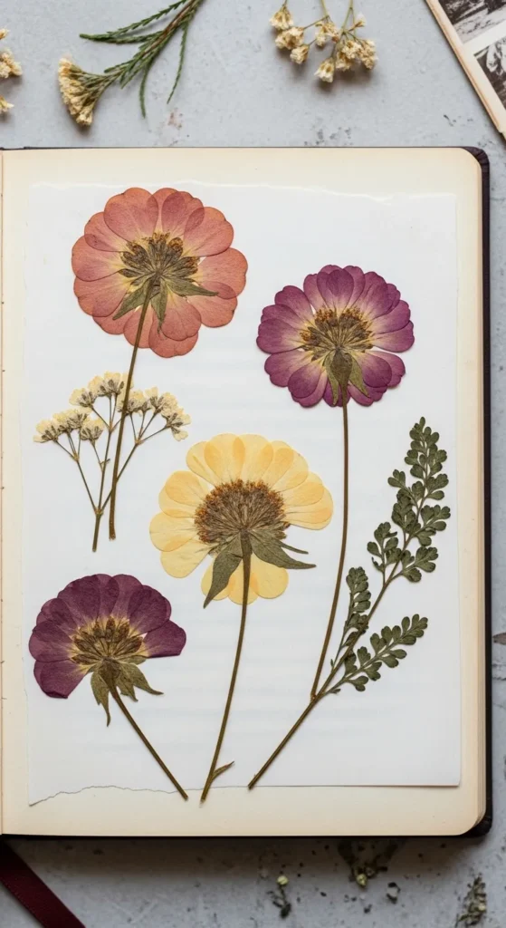  Incorporate Dried Flowers