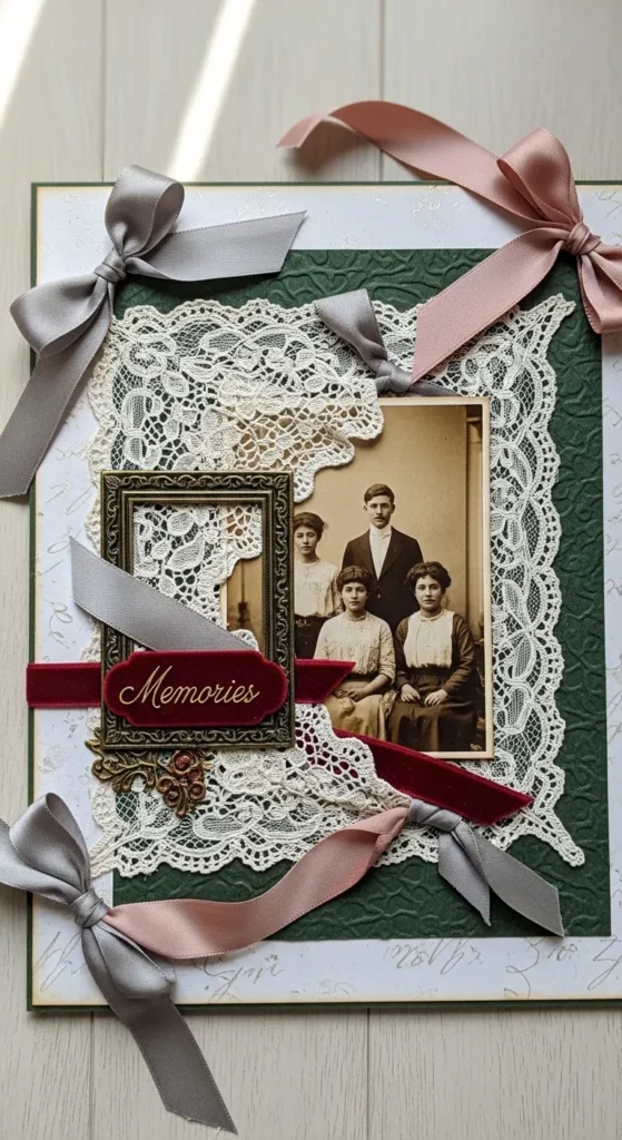 Incorporate Ribbons and Lace for Soft Elegance