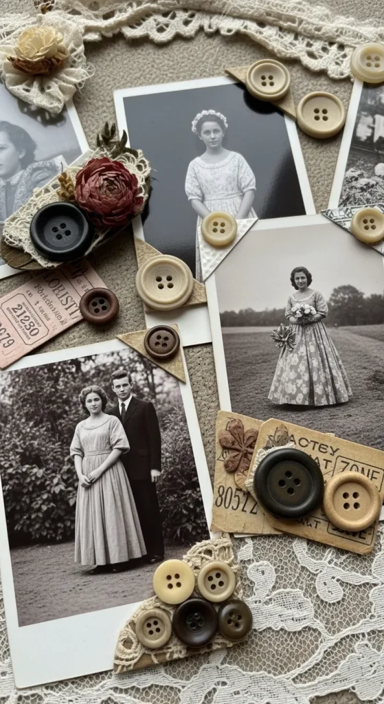  Incorporate Vintage Buttons