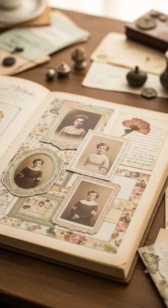  Incorporate Vintage Frames and Borders