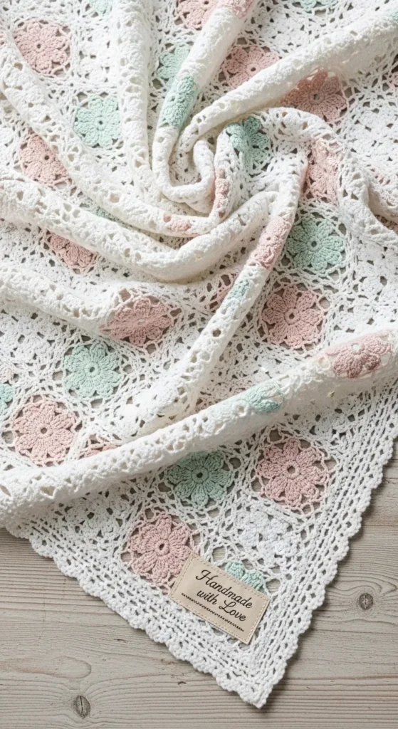 Lace Crochet Blanket
