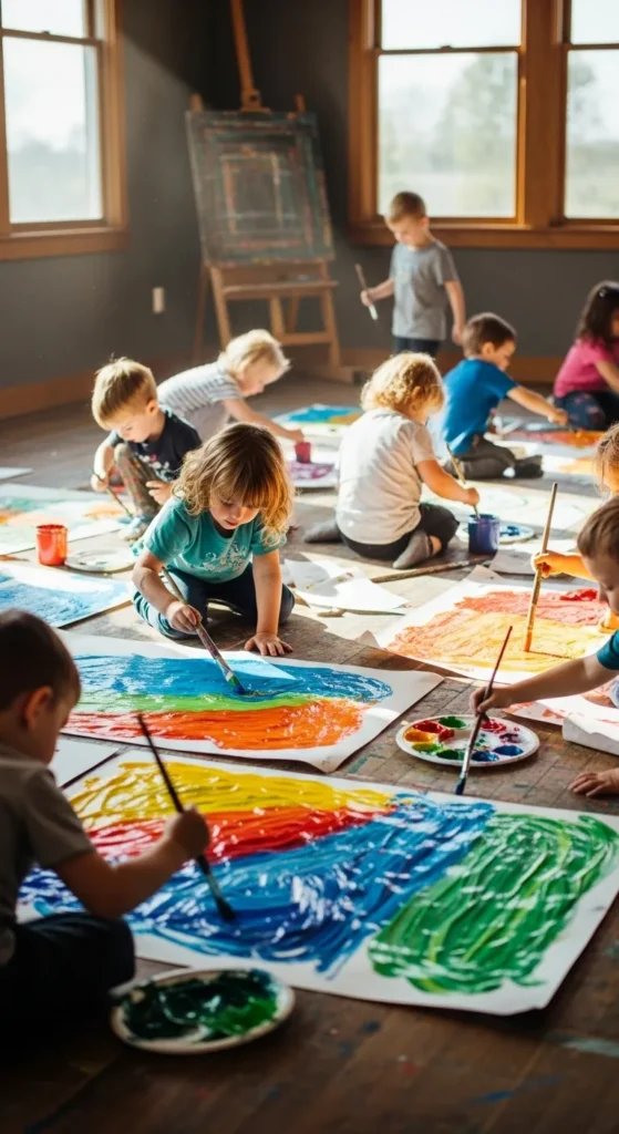 Large Brush Paint Kit