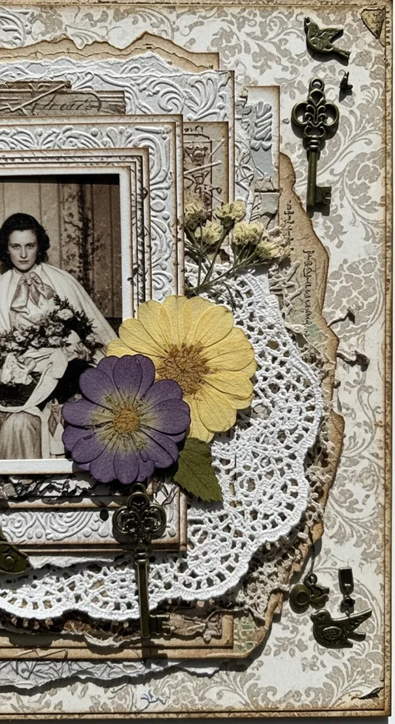 Layered Scrapbook Pages