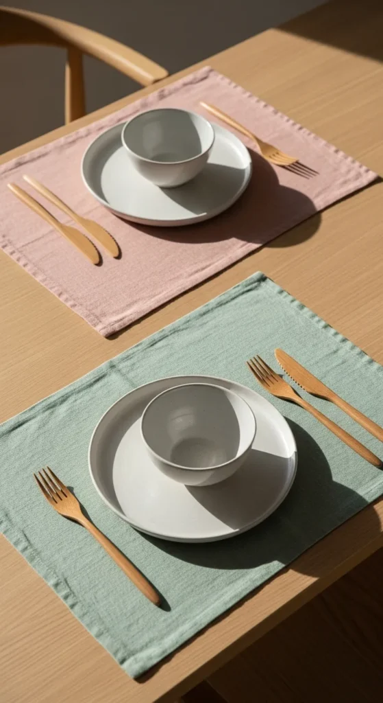 Linen Fabric Placemats