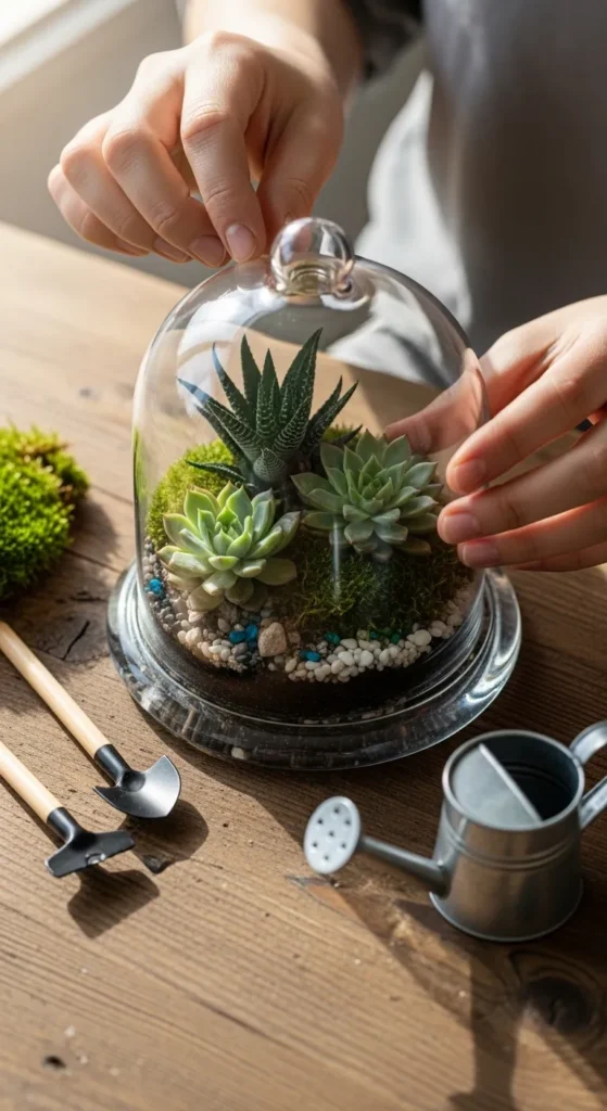  Make Your Own Spring Terrarium