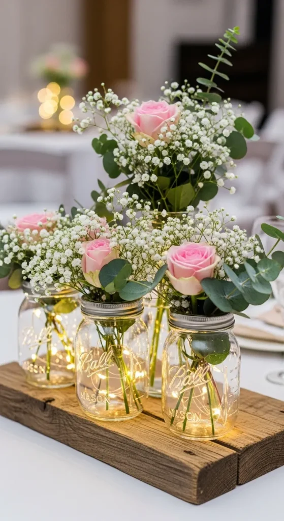 Mason Jar Centerpieces