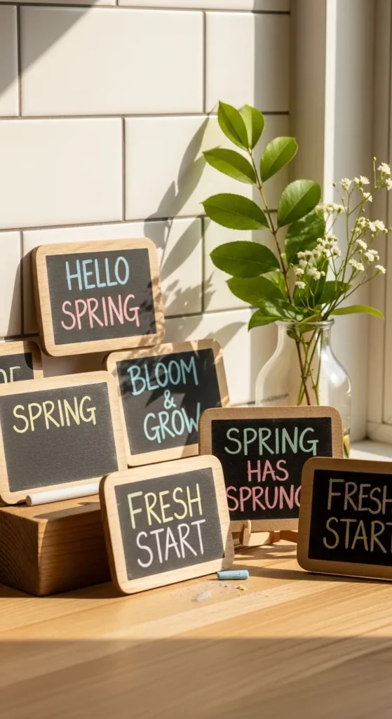 Mini Chalkboard Message Boards