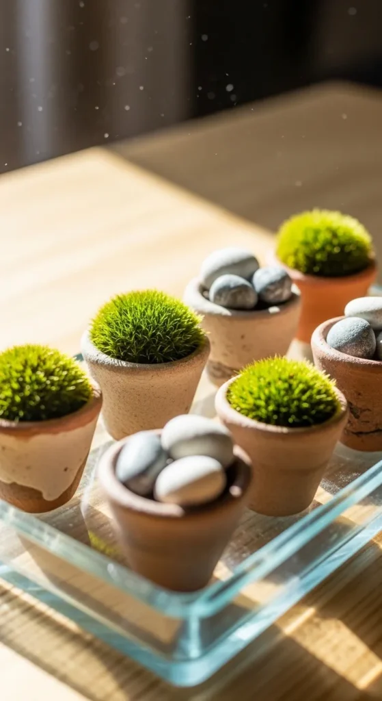 Mini Clay Terrariums