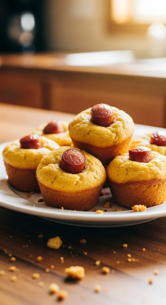 Mini Corn Dog Muffins