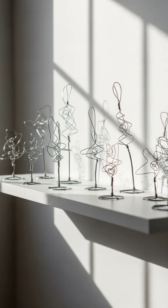 Minimal Wire Sculptures