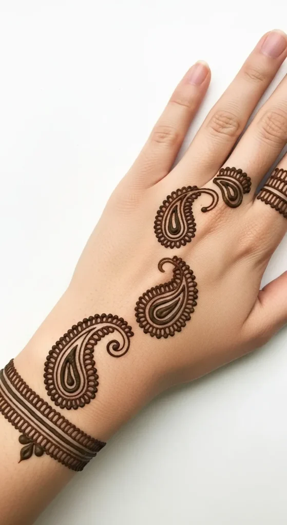 Minimalist Paisley Patterns