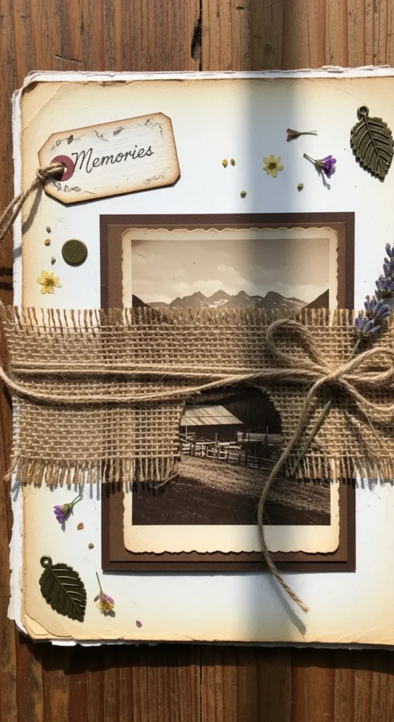  Mix Textures with Burlap or Twine