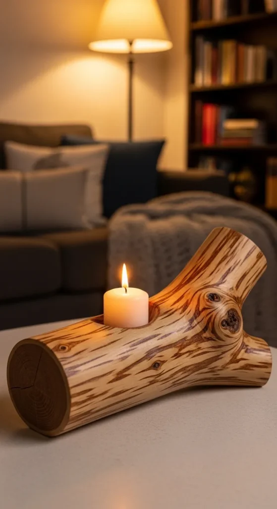 Nature-Inspired Candle Holders