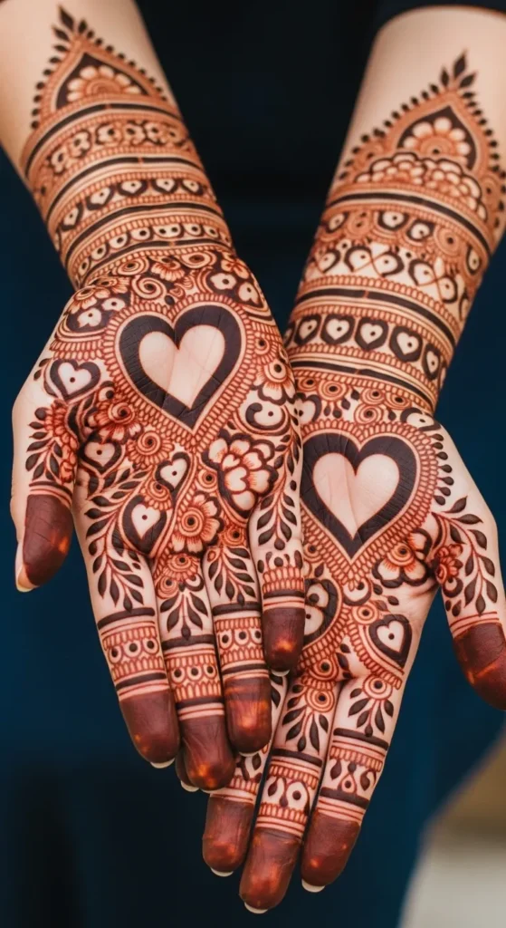  Negative Space Hearts