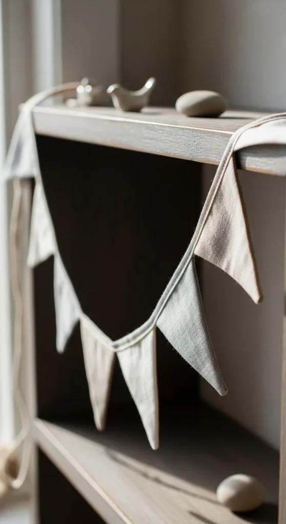 Neutral Fabric Garland