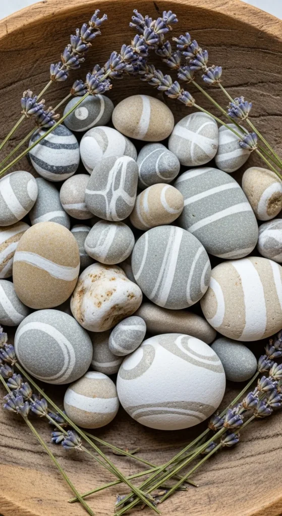 Painted River Stones