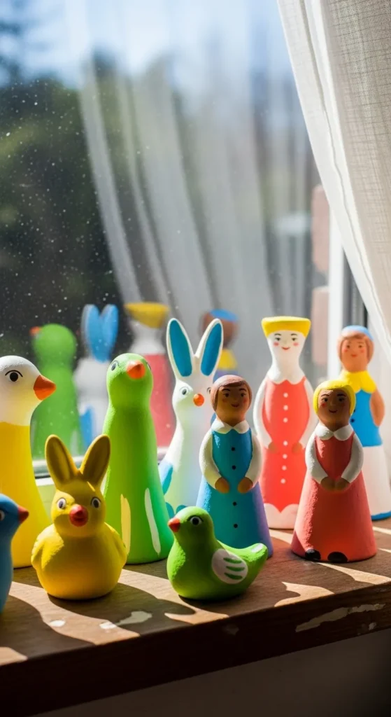 Painted Terracotta Figurines