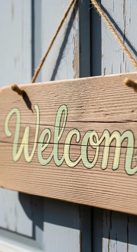 Painted Wooden Signage