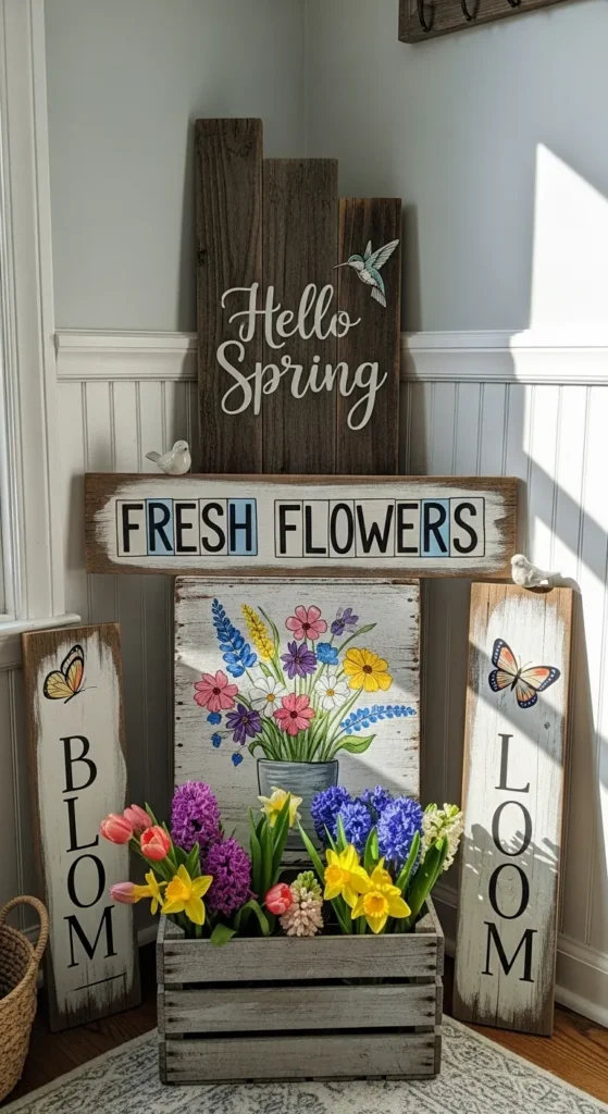 Painted Wooden Signs