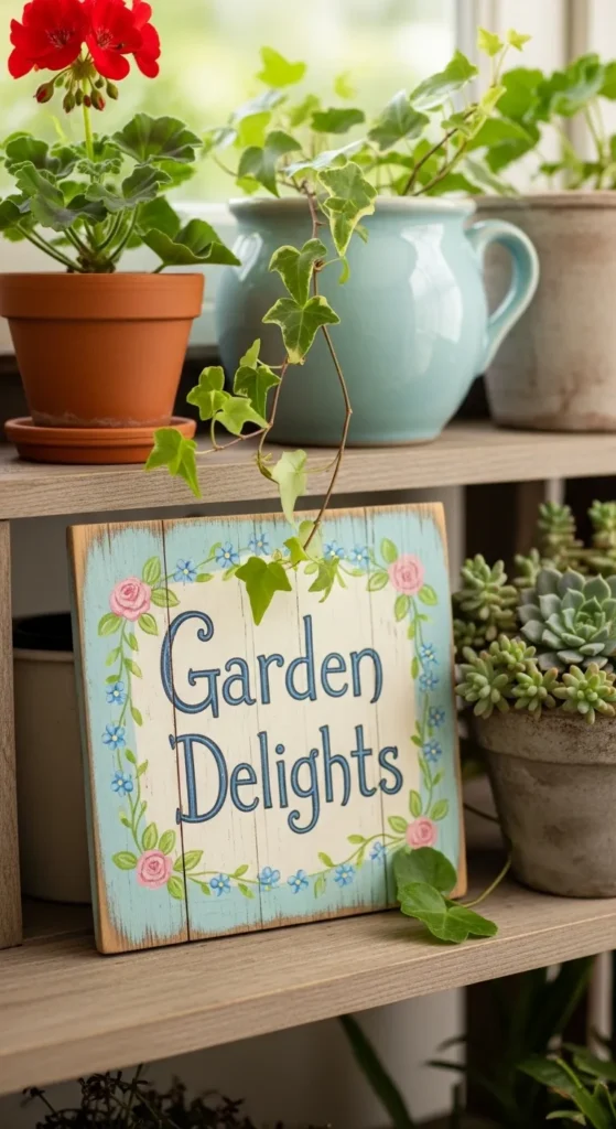 Painted Wooden Signs