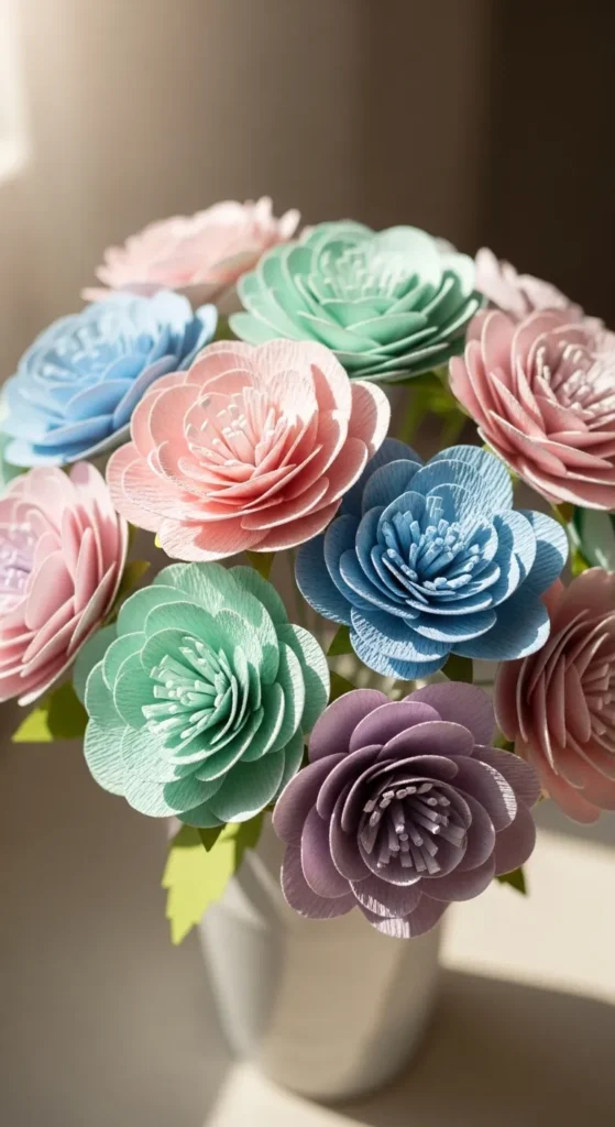 Paper Flower Bouquets