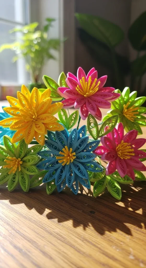 Paper Quilling Flowers