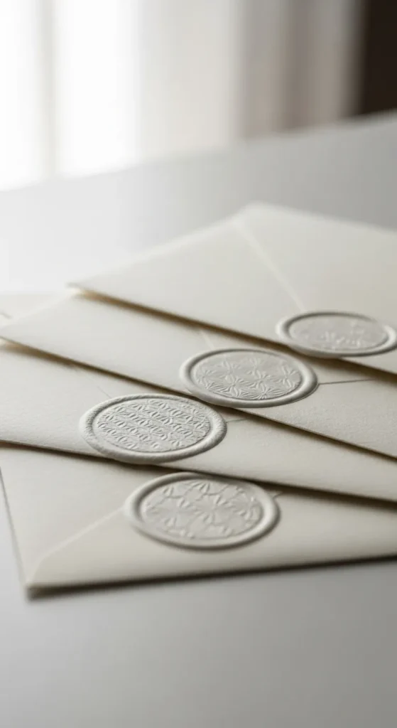 Party Invitation Seal Stickers