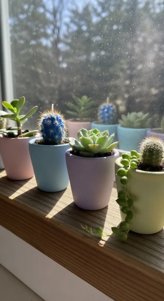 Pastel Mini Planters