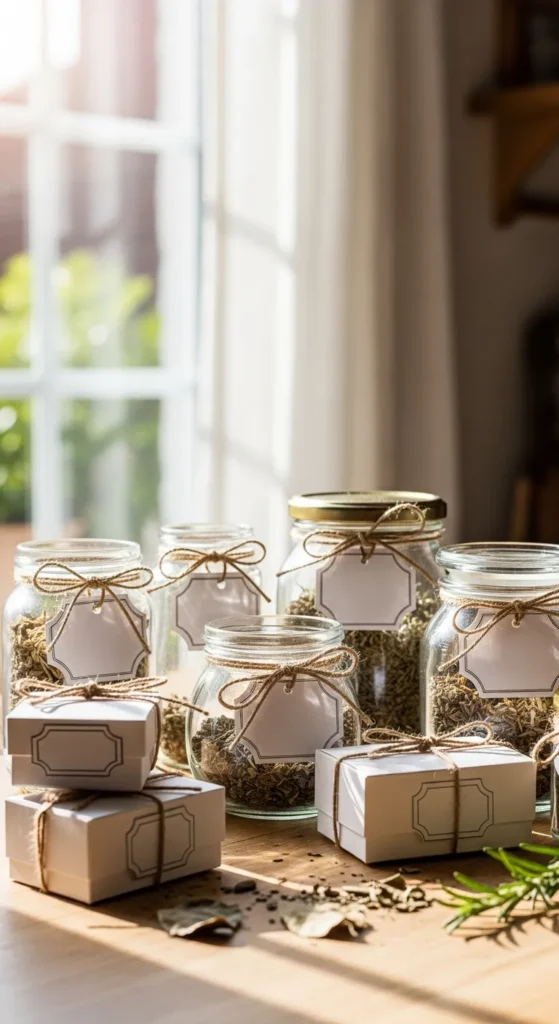 Printable Gift Labels for Jars and Boxes