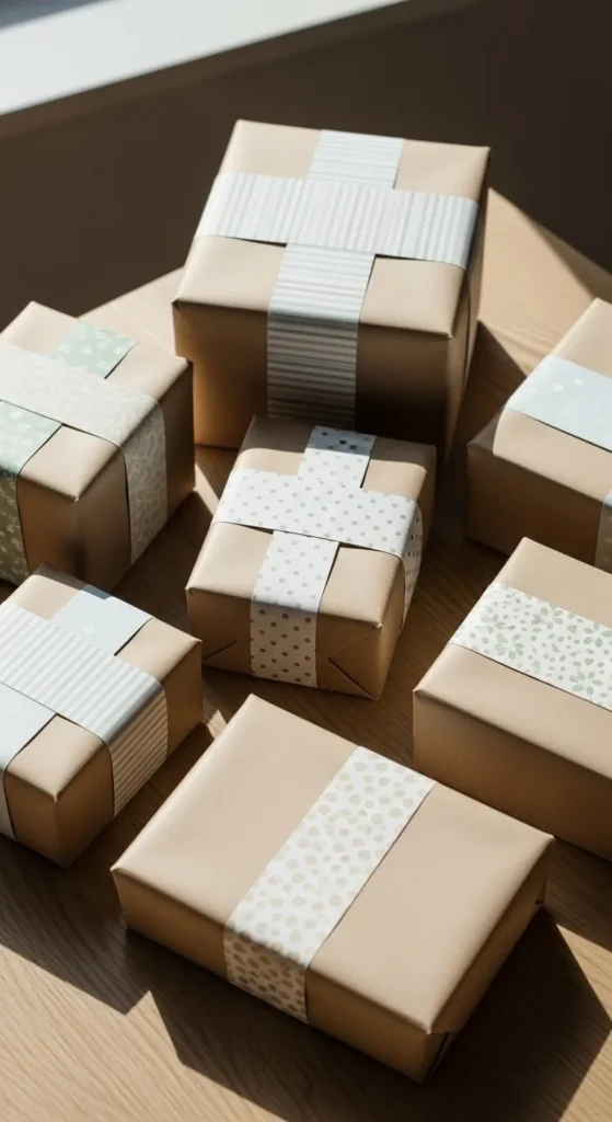 Printable Gift Wrap Bands