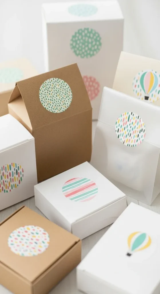 Printable Party Favor Stickers